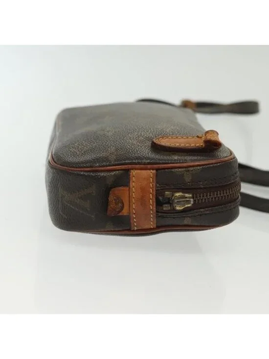 Authentic LOUIS VUITTON Monogram Marly Bandouliere Shoulder Bag M51828 LV - Picture 10 of 16